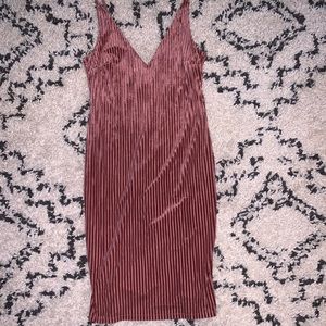 Velvet club body con dress